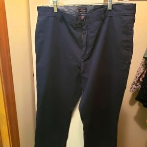Tapered Gap brand navy blue Khakis 36x30